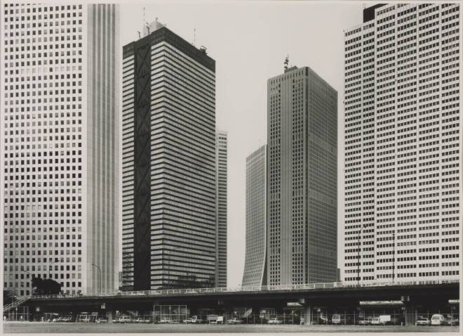 Shinju-ku (Skyscrapers), Tokyo 1986 1986 by Thomas Struth born 1954